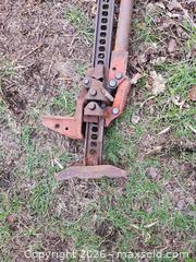 MaxSold Auction: Hi-Lift / Farm Jack Steel Unmarked 36in Red/Orange - Elizabethtown-Kitley (Ontario, Canada) PARTNER MANAGED Estate Sale Online Auction - Rocksprings Road