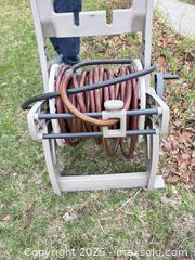 MaxSold Auction: Hose Mobile Hose Reel Cart with Attached Hose - Elizabethtown-Kitley (Ontario, Canada) PARTNER MANAGED Estate Sale Online Auction - Rocksprings Road