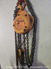 MaxSold Auction: Kito CF4 2 Ton Chain Hoist, Orange - Elizabethtown-Kitley (Ontario, Canada) PARTNER MANAGED Estate Sale Online Auction - Rocksprings Road