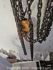 MaxSold Auction: Kito CF4 2 Ton Chain Hoist, Orange - Elizabethtown-Kitley (Ontario, Canada) PARTNER MANAGED Estate Sale Online Auction - Rocksprings Road