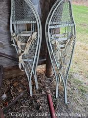 MaxSold Auction: Metal Frame Snowshoes, 2 Adult Pairs, Off-White - Elizabethtown-Kitley (Ontario, Canada) PARTNER MANAGED Estate Sale Online Auction - Rocksprings Road