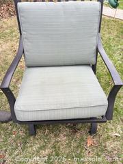 MaxSold Auction: Outdoor Aluminum Patio Chairs, Dark Bronze Frame, Set of 2 - Elizabethtown-Kitley (Ontario, Canada) PARTNER MANAGED Estate Sale Online Auction - Rocksprings Road