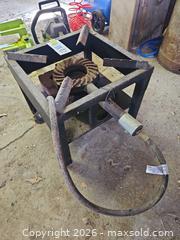 MaxSold Auction: Propane Single-Burner Outdoor Stove with Cast-Iron Burner for Maple Syrup - Elizabethtown-Kitley (Ontario, Canada) PARTNER MANAGED Estate Sale Online Auction - Rocksprings Road