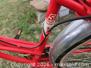 MaxSold Auction: Schwinn Cruiser Bicycle 26-inch Red & Cream Single Speed - Elizabethtown-Kitley (Ontario, Canada) PARTNER MANAGED Estate Sale Online Auction - Rocksprings Road