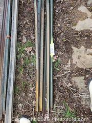 MaxSold Auction: Steel Metal Fence Posts (T-posts / U-posts), 8 ft, Qty 5 - Elizabethtown-Kitley (Ontario, Canada) PARTNER MANAGED Estate Sale Online Auction - Rocksprings Road