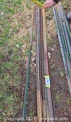 MaxSold Auction: Steel T-Post Fence Posts, 7 ft, Green Coating, Qty 7 - Elizabethtown-Kitley (Ontario, Canada) PARTNER MANAGED Estate Sale Online Auction - Rocksprings Road