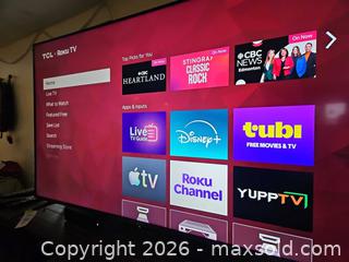 MaxSold Auction: TCL 55" 55S433 Roku Smart TV (2020) - Elizabethtown-Kitley (Ontario, Canada) PARTNER MANAGED Estate Sale Online Auction - Rocksprings Road