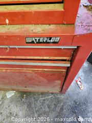 MaxSold Auction: Waterloo Red Steel Tool Chest with Assorted Hand Tools - Elizabethtown-Kitley (Ontario, Canada) PARTNER MANAGED Estate Sale Online Auction - Rocksprings Road