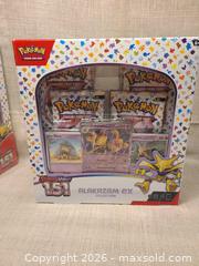 MaxSold Auction: Pokémon TCG Scarlet & Violet 151 Set w/ Alakazam ex Promo - Toronto (Ontario, Canada) SELLER MANAGED Downsizing Online Auction - Rutland Street