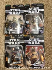 MaxSold Auction: Hasbro Star Wars The Saga Collection Episode III Action Figures (4) - Ogden (New York, USA) SELLER MANAGED Downsizing Online Auction - Village Hill Drive