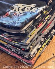 MaxSold Auction: Huge Band T shirt Lot - Ogden (New York, USA) SELLER MANAGED Downsizing Online Auction - Village Hill Drive