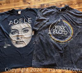 MaxSold Auction: Huge Band T shirt Lot - Ogden (New York, USA) SELLER MANAGED Downsizing Online Auction - Village Hill Drive