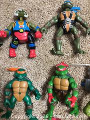 MaxSold Auction: Teenage Mutant Ninja Turtles Action & Collectible Figures Lot (11-20) - Ogden (New York, USA) SELLER MANAGED Downsizing Online Auction - Village Hill Drive
