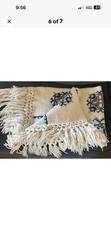 MaxSold Auction: Vintage Wool knit Afghan Cottage Granny Blanket 40X66 Hand Knitted - Ogden (New York, USA) SELLER MANAGED Downsizing Online Auction - Village Hill Drive