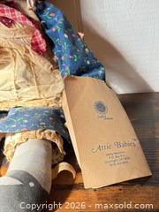 MaxSold Auction: Attic Babies Marty Maschino Handmade Rag Doll 18-24 in - Ogden (New York, USA) SELLER MANAGED Downsizing Online Auction - Village Hill Drive
