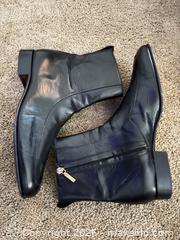 MaxSold Auction: Bally Men's Black Leather Ankle Boots Size 7 - Ogden (New York, USA) SELLER MANAGED Downsizing Online Auction - Village Hill Drive