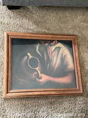 MaxSold Auction: Framed Oil on Canvas Figurative Print, Landscape 16–24 in - Ogden (New York, USA) SELLER MANAGED Downsizing Online Auction - Village Hill Drive