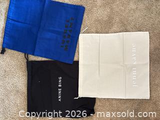 MaxSold Auction: Set of 3 Branded Cotton Drawstring Dust/Shoe Bags - Ogden (New York, USA) SELLER MANAGED Downsizing Online Auction - Village Hill Drive