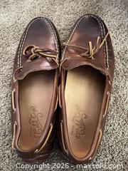 MaxSold Auction: Sperry Gold Cup Brown Leather Men's Boat/Loafers - Ogden (New York, USA) SELLER MANAGED Downsizing Online Auction - Village Hill Drive