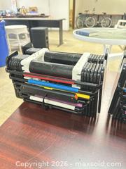 MaxSold Auction: Adjustable Dumbbell Pair Up to 52.5 lb Each - East Brunswick (New Jersey, USA) SELLER MANAGED Reseller Online Auction - Tices Lane