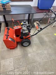 MaxSold Auction: Ariens 5520 Two-Stage Gas Snow Blower - East Brunswick (New Jersey, USA) SELLER MANAGED Reseller Online Auction - Tices Lane
