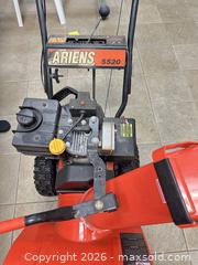 MaxSold Auction: Ariens 5520 Two-Stage Gas Snow Blower - East Brunswick (New Jersey, USA) SELLER MANAGED Reseller Online Auction - Tices Lane