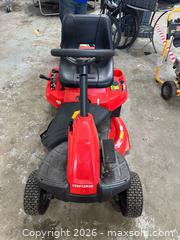 MaxSold Auction: Craftsman 30 in Riding Lawn Mower, Gasoline, Red - East Brunswick (New Jersey, USA) SELLER MANAGED Reseller Online Auction - Tices Lane