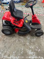 MaxSold Auction: Craftsman 30 in Riding Lawn Mower, Gasoline, Red - East Brunswick (New Jersey, USA) SELLER MANAGED Reseller Online Auction - Tices Lane