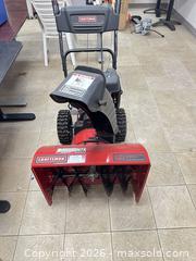 MaxSold Auction: Craftsman Two-Stage 24 inch Snowblower Gas Engine Electric Start - East Brunswick (New Jersey, USA) SELLER MANAGED Reseller Online Auction - Tices Lane