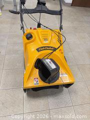 MaxSold Auction: Cub Cadet Single-Stage 21 in Gas Snow Thrower 221L (likely) - East Brunswick (New Jersey, USA) SELLER MANAGED Reseller Online Auction - Tices Lane
