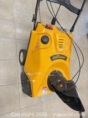 MaxSold Auction: Cub Cadet Single-Stage 21 in Gas Snow Thrower 221L (likely) - East Brunswick (New Jersey, USA) SELLER MANAGED Reseller Online Auction - Tices Lane