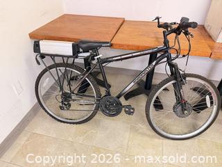 MaxSold Auction: Roadmaster 26" Electric-Conversion E-Bike, 18-Speed, Black - East Brunswick (New Jersey, USA) SELLER MANAGED Reseller Online Auction - Tices Lane