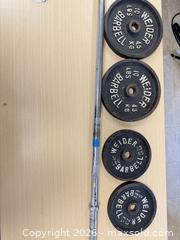 MaxSold Auction: Weider Standard Barbell Set with 2x10 lb & 2x5 lb Plates - East Brunswick (New Jersey, USA) SELLER MANAGED Reseller Online Auction - Tices Lane