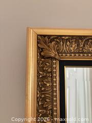 MaxSold Auction: Large Gold Ornate Wall Mirror, Horizontal Mounted - Kitchener (Ontario, Canada) SELLER MANAGED Downsizing Online Auction - Templeton Drive
