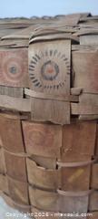 MaxSold Auction: Decorated Wood Splint Basket With Lid - Greater Napanee (Ontario, Canada) SELLER MANAGED Downsizing Online Auction - County Road 22