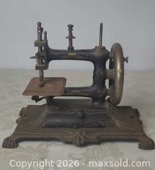 MaxSold Auction: German Muller early vintage child’s sewing machine. - Greater Napanee (Ontario, Canada) SELLER MANAGED Downsizing Online Auction - County Road 22