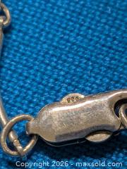 MaxSold Auction: Lot of 4 Sterling Silver (.925) Vintage Necklace, Bracelet, Pendant - East Vincent Township (Pennsylvania, USA) Downsizing Online Auction - Sheeder Road