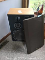 MaxSold Auction: Realistic Mach Two Floor/Tower 3-Way Passive Speaker A - East Vincent Township (Pennsylvania, USA) Downsizing Online Auction - Sheeder Road