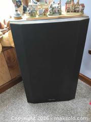 MaxSold Auction: Realistic Mach Two Floor/Tower 3-Way Passive Speaker A - East Vincent Township (Pennsylvania, USA) Downsizing Online Auction - Sheeder Road