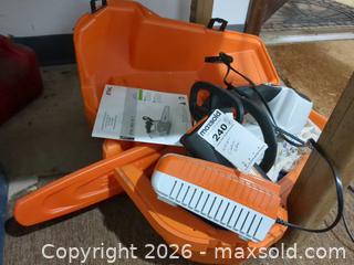 MaxSold Auction: Stihl MSA 161 T Cordless Chainsaw A - East Vincent Township (Pennsylvania, USA) Downsizing Online Auction - Sheeder Road