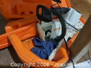 MaxSold Auction: Stihl MSA 161 T Cordless Chainsaw A - East Vincent Township (Pennsylvania, USA) Downsizing Online Auction - Sheeder Road
