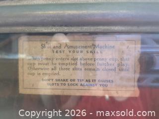 MaxSold Auction: Trip-L-Jax Style Penny Arcade Plinko Machine A - East Vincent Township (Pennsylvania, USA) Downsizing Online Auction - Sheeder Road