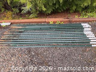 MaxSold Auction: T-posts 8 foot - Port Ludlow (Washington, USA) SELLER MANAGED Downsizing Online Auction - Pioneer Drive