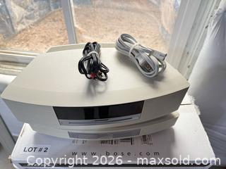 MaxSold Auction: Bose Wave Tabletop Stereo System with Wave CD Changer, Beige - Commerce City (Colorado, USA) SELLER MANAGED Estate Sale Online Auction - E. 99th Avenue