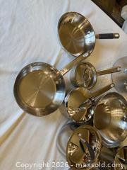 MaxSold Auction: Farberware Stainless Steel 10-12 Piece Cookware Set - Commerce City (Colorado, USA) SELLER MANAGED Estate Sale Online Auction - E. 99th Avenue