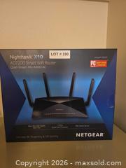 MaxSold Auction: NETGEAR Nighthawk X10 (R9000) WiFi Router - Commerce City (Colorado, USA) SELLER MANAGED Estate Sale Online Auction - E. 99th Avenue