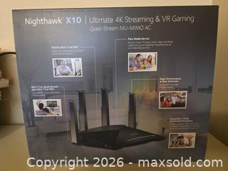 MaxSold Auction: NETGEAR Nighthawk X10 (R9000) WiFi Router - Commerce City (Colorado, USA) SELLER MANAGED Estate Sale Online Auction - E. 99th Avenue