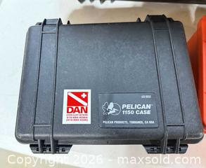 MaxSold Auction: Pelican 1520 & 1150 Hard Plastic Cases — Black & Orange - Commerce City (Colorado, USA) SELLER MANAGED Estate Sale Online Auction - E. 99th Avenue
