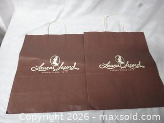 MaxSold Auction: 2 VINTAGE LAURA SECORD PAPER BAGS - Ajax (Ontario, Canada) SELLER MANAGED Downsizing Online Auction - Noake Crescent