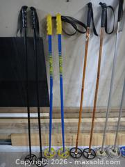 MaxSold Auction: 6 PAIRS OF SKI POLES - Ajax (Ontario, Canada) SELLER MANAGED Downsizing Online Auction - Noake Crescent